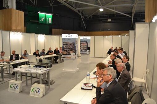KNX France organizes Workshop for Building DesignersConsultants at Rexel Fair