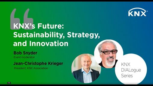 El futuro de KNX: sostenibilidad, estrategia e innovación