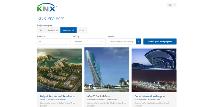 KNX launches new platform for smart home and building projects