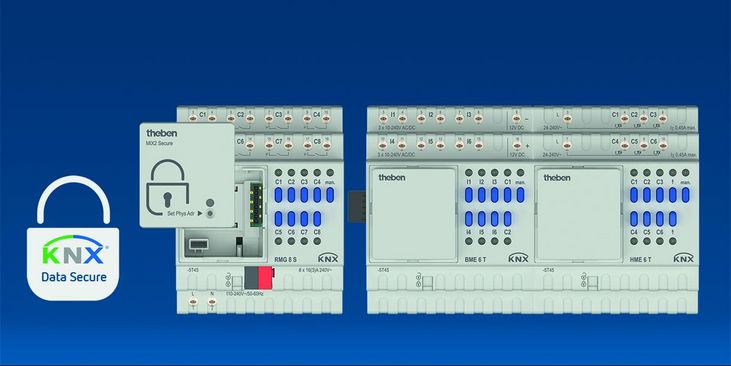 KNX MIX2 actoren met KNX Data Secure