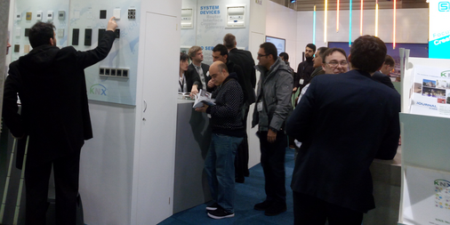 KNX present for the first time with 2 booths at ISE2018