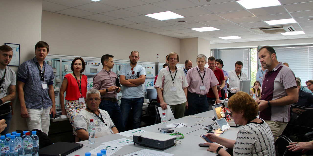 KNX Summer PlugFest organisée par KNX Russie