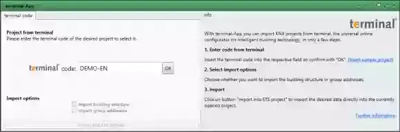 New ETS App - Terminal-App by Alexander Bürkle