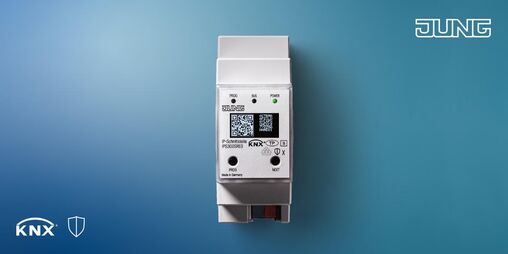 Remote maintenance of KNX