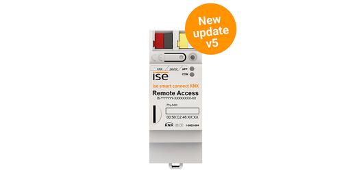 Uitgebreide update van de diagnose op afstand voor de ISE SMART CONNECT KNX REMOTE ACCESS