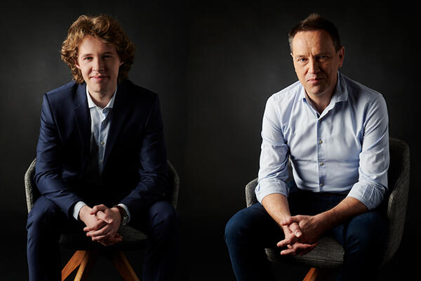 Bram Roelandts et Filip Van Craenenbroeck, cofondateur d'Allorado.